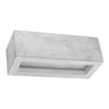 Betonowy kinkiet sypialniany SL.0992 prostokątna lampa