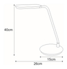 Dotykowa lampa stojąca Solo K-BL1208 LED 5W 5300K czerwona