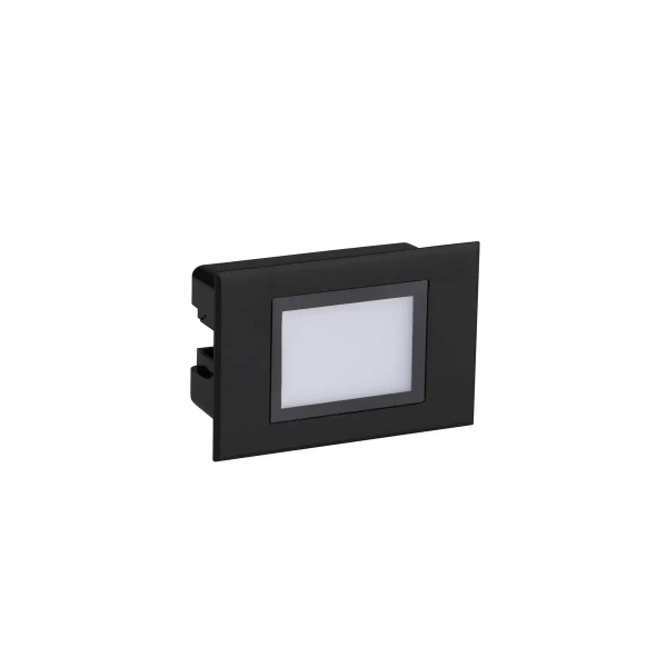 Wpuszczana lampa ścienna LAVERNO LE75324 LED 3W 3000K IP65 czarna