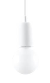 LAMPA wisząca SL.0569 industrialna OPRAWKA zwis na żarówkę biały