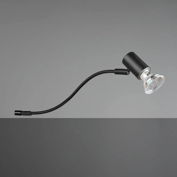 Lampa ścienna do łazienki GIADA 283400132 metalowa IP44 czarna