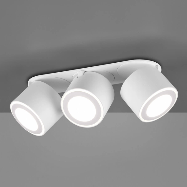 Potrójna lampa sufitowa TAURUS 652910331 Trio LED 5W 3000K biała