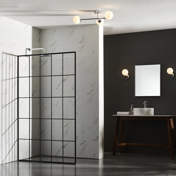 Sufitowa lampa do łazienki L&-193904 Light& molekuły IP44 chrom