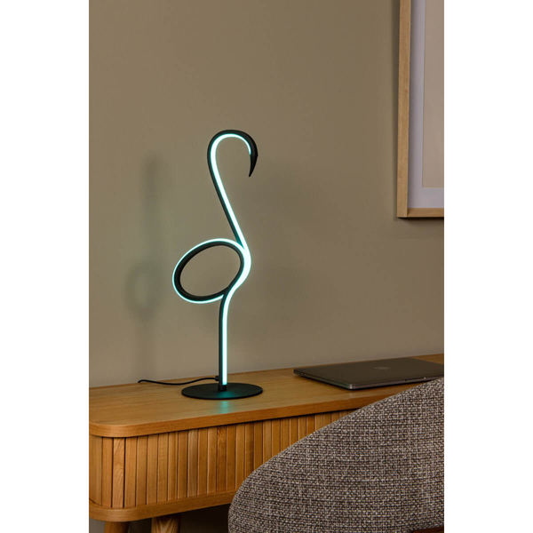 Stołowa lampka FLAMINGO 05545/06/99 LED 5,5W RGB z pilotem czarna