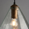 Wisząca lampa diament Ebbe 95462 złoty przezroczysty