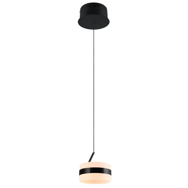 Minimalistyczna lampa zwis Dios 331410132 LED 8W 2300-4000K czarny