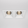Metalowa lampa wpuszczana Alfa DL043-02-15W3K-SQ-W LED 30W 3000K biały