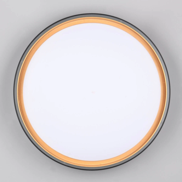 Okrągła lampa sufitowa Felis R64391080 LED 24W 2700-6500K czarny złoty