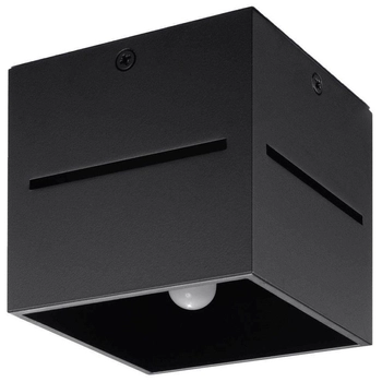 LAMPA sufitowa SL.0207 metalowa OPRAWA kostka cube czarna