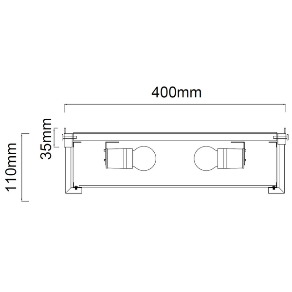 Natynkowy plafon do kuchni Romi złota lampa sufitowa okrągła