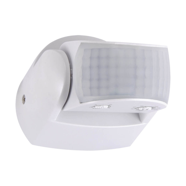 Elektroniczny czujnik ruchu Patrol 03924 Ideus IP65 zewnętrzny biały