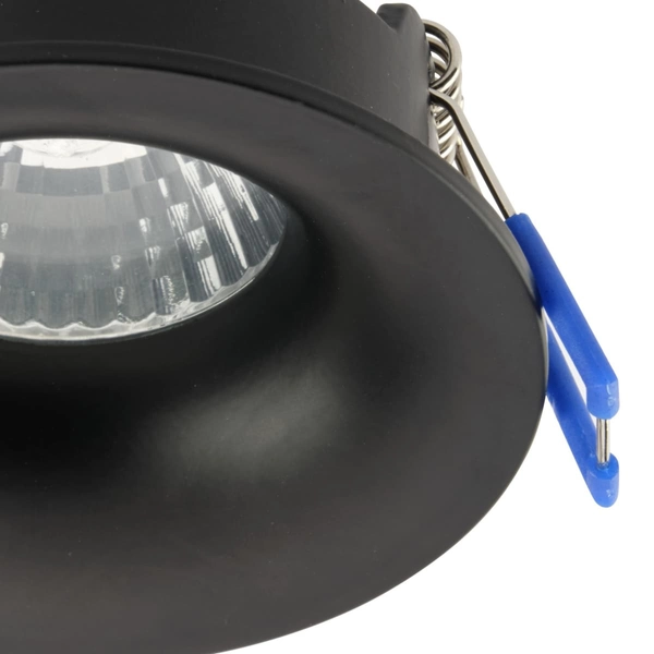 Oczko podtynkowe okrągłe Eye 3501 TK Lighting jednopunktowe IP44 czarne