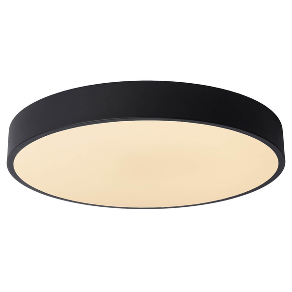 Okrągły plafon UNAR 79185/40/30 Lucide LED 24W 2700K kuchenny czarny