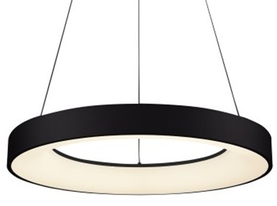 Lampa pierścieniowa wisząca Santana AZ5008 LED 50W 3000-6500K czarna