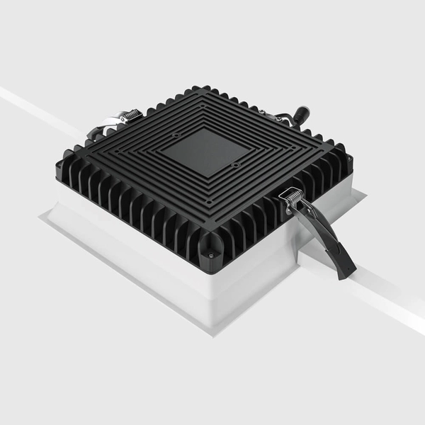 Nasufitowa lampa Okno DL056-24W3K-W LED 24W 3000K IP44 metalowa biała