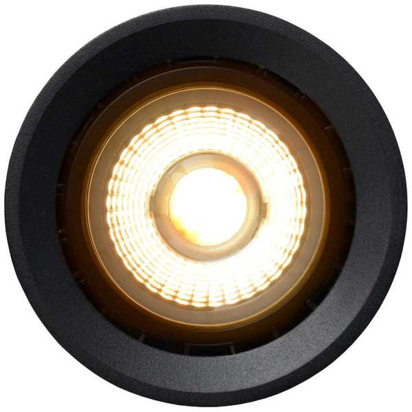 Downlight LAMPA sufitowa FEDLER 09921/12/30 Lucide metalowa OPRAWA tuba spot czarny