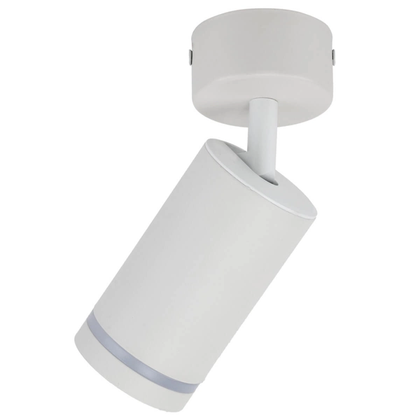 Reflektorek nasufitowy do jadalni Jet 6911 z regulacją tuba biały