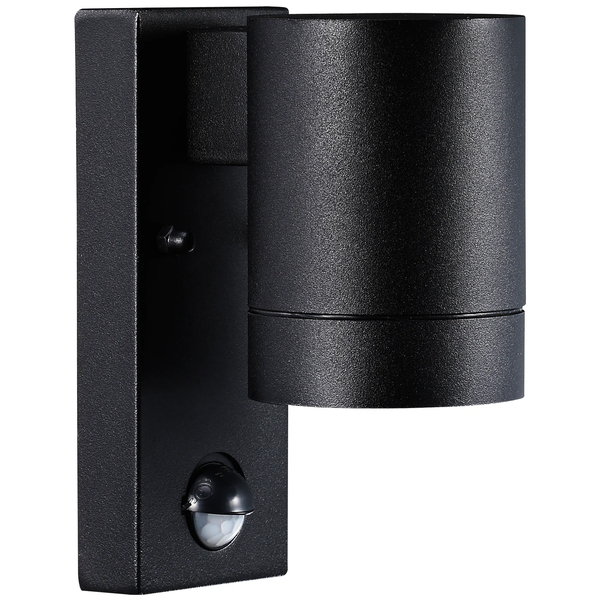 Kinkiet elewacyjny z czujnikiem Tin 21509103 Nordlux downlight IP54 czarny