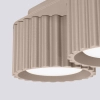 Nasufitowa lampa AURA SL.1818 podwójna ryflowana kaszmirowa