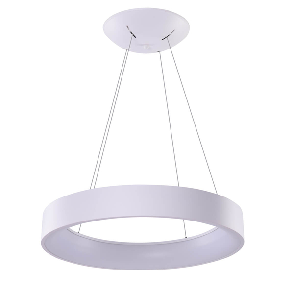 Wisząca lampa nowoczesna Solvent pierścień LED 92W biały