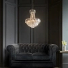 Żyrandol glamour Amadis 96826-CH kryształowy przezroczysty chrom