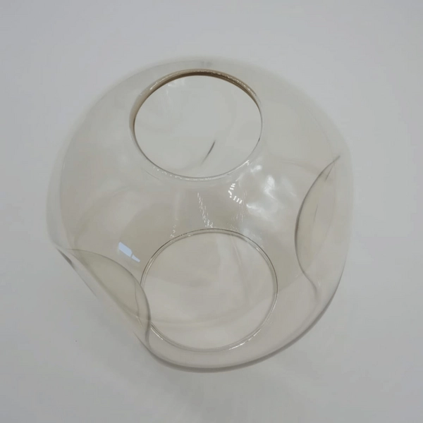 Lampa wisząca Modern orchid ST-1232-6 BLACK AMBER Step balls bursztynowa czarna