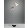 Lampa podłogowa ELIOR DL217419400 Trio z przełącznikiem nożnym beżowa brązowa