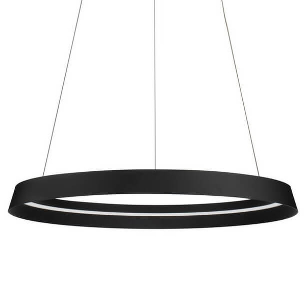 Ściemnialna lampa wisząca BATALLAS LE44783 LED 52W 3000K czarny