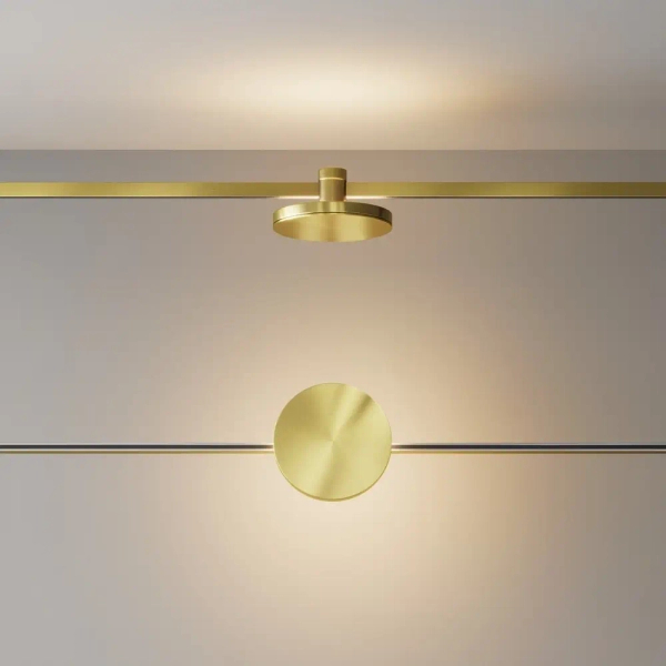 Szynowa lampa magnetyczna Plato TR152-1-7W2.7K-BS-DE LED 7W 2700K mosiądz