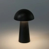 Ledowa lampka stołowa grzyb Mireo 76036 LED 1,5W 3000K IP44 czarny