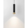 Metalowa wisząca lampa MARENZO LE45600 nad stół czarna złota