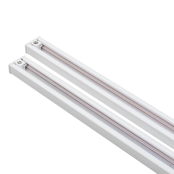 System szynowy SNOW LP-737 WH SET Light Prestige metalowa OPRAWA zestaw listwa z reflektorkami białe