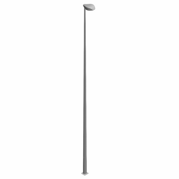 Słup oświetleniowy do lampy ulicznej SO4M Greenie wysokość 4 metry szary