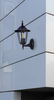Lampa elewacyjna Standard K-5009A UP CZARNY retro czarna 