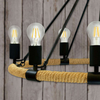 Marynistyczna LAMPA wisząca ROPE ARTHUR 307927 Il mio rustykalna OPRAWA świecznikowa ŻYRANDOL pierścień sznur beżowy findlay