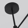Lampa sufitowa SNOW LP-731/6P BK Light Prestige metalowe sticks czarne
