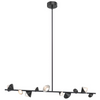 Dekoracyjna lampa wisząca Cone ST-10307-130 black Step LED 99W 3000K stożki czarne