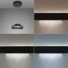 Regulowana lampa wisząca Q-STRETTO czarna 2689-18 1xLED 32W 2200-5000K na pilot