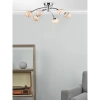 Molekułowa sufitowa lampa Izzy IZZ0650-07 do sypialni kule chrom
