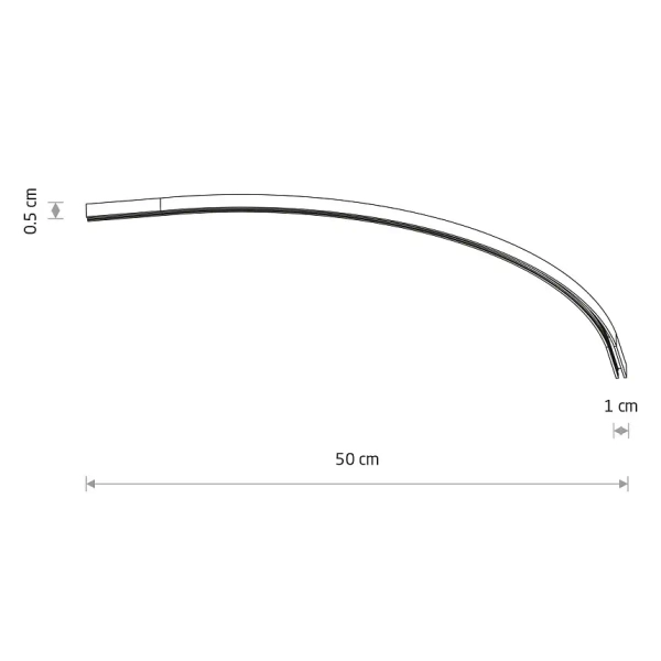 Lampa liniowa do szyn 1-obwodowa 11723 LED 6W 3000K biała