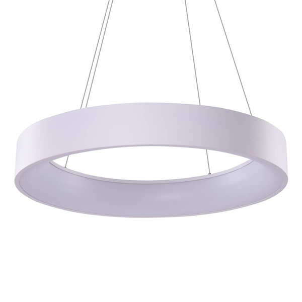 Wisząca lampa nowoczesna Solvent pierścień LED 92W biały