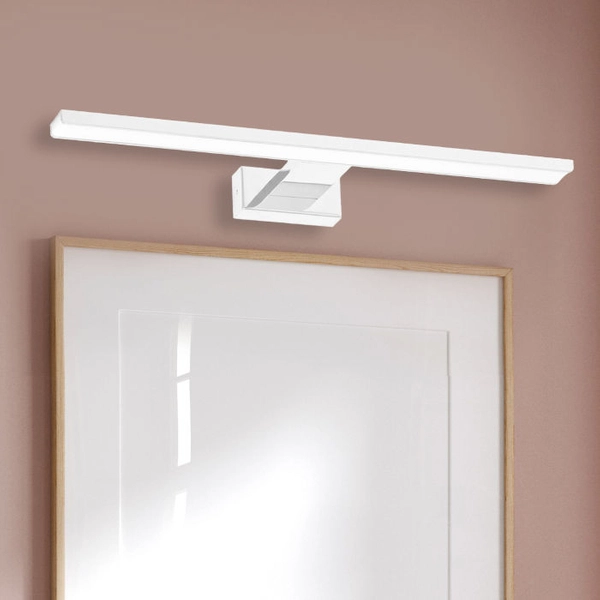 Kinkiet LAMPA ścienna SHINE ML3878 Milagro łazienkowa OPRAWA nad lustro LED 13,8W 4000K galeryjka IP44 biała