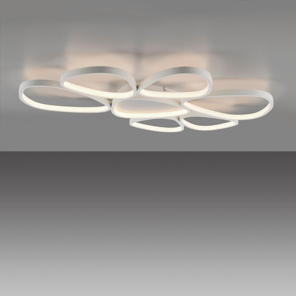 Lampa nasufitowa Pebbles 14046-16 Just Light LED 54W 3000K kamyki biała
