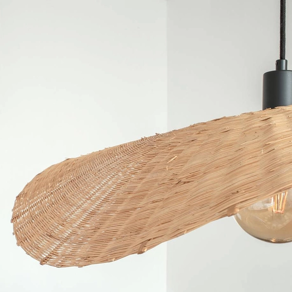 Wisząca lampa sypialniana Rayo 108677 Markslojd bambus naturalny czarny