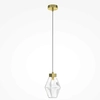 Kryształowa wisząca lampa Coctail Time MOD325PL-01G złota