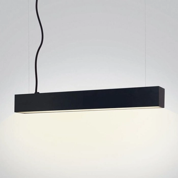 Lampa podłużna wisząca Lupinus 5115014103-1 Elkim LED 48W 3000K liniowa czarna
