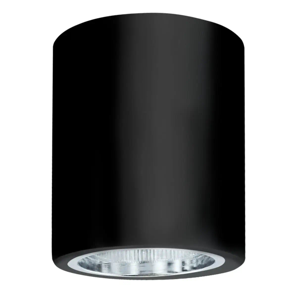 Sufitowa lampa tuba MERKURY 313591 podłużna metalowa czarna