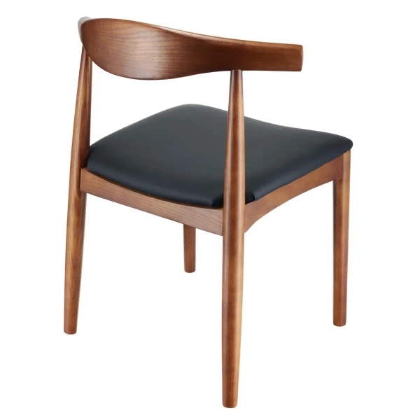 Krzesło drewniane Classy MH-003CH-W Moose Home do jadalni orzechowe