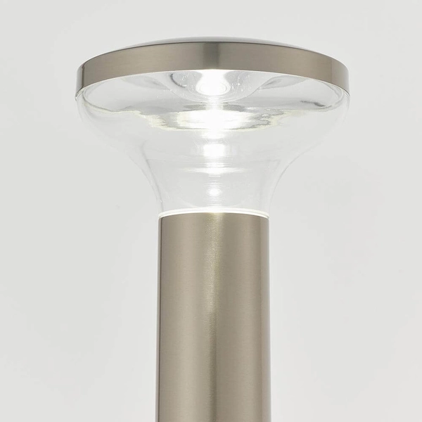 Stojący słupek zewnętrzny Roko 67703 IP44 srebrny przezroczysty