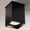 LAMPA sufitowa TODA 1101 Shilo natynkowa OPRAWA reflektorowa plafon do łazienki czarny